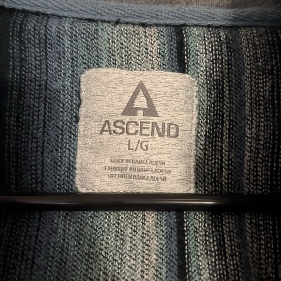 Ascend Men’s button up knit jacket - Picture 2 of 2